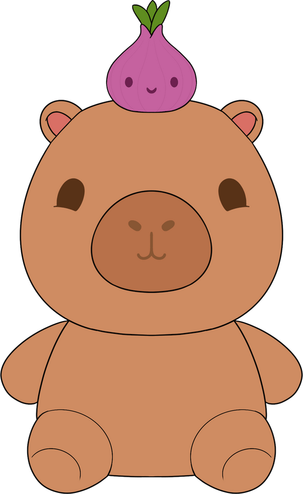 Viyaura Capybara Plush (9in)