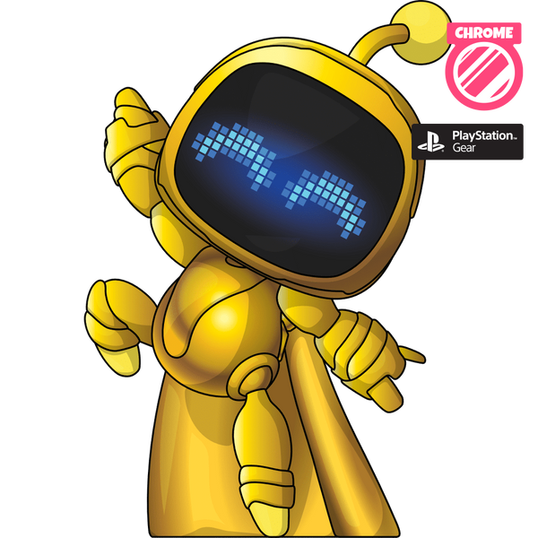 Chrome Gold Astro Bot