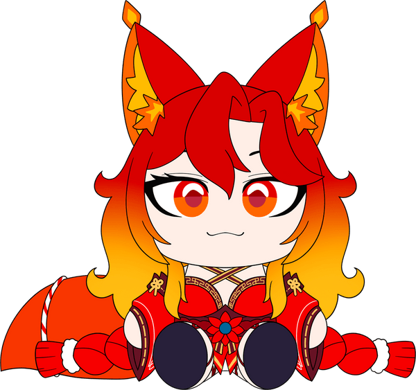 Fire Smug Alana Plush (9in)