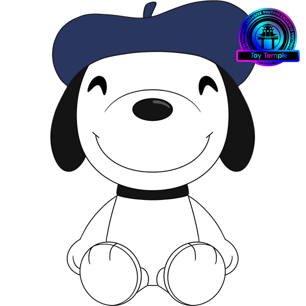 French Snoopy Plush (9in)
