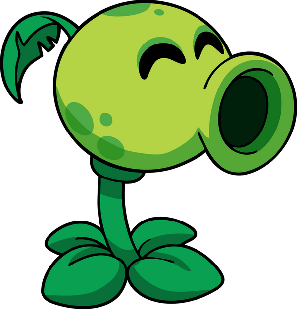 Peashooter Pin