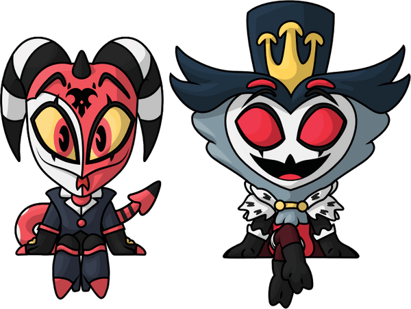 Blitzo & Stolas Monitor Buddies