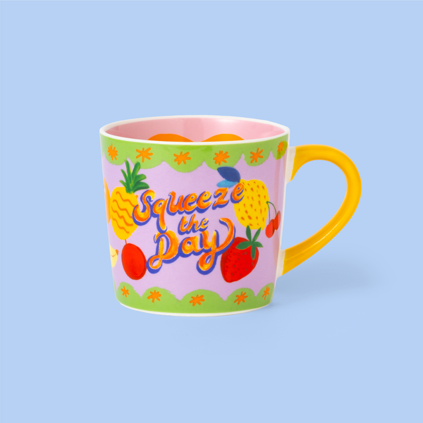 Mug Fruits « Squeeze the Day »