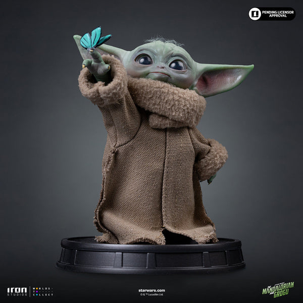 Grogu Butterfly Wonder Statue - Mandalorian and Grogu Movie - Grogu Collection - The Mandalorian & Grogu