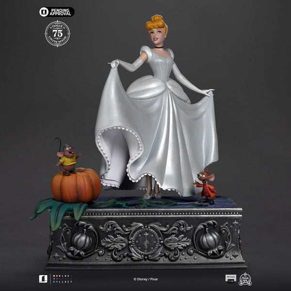 Cinderella Statue (75th Year Anniversary Version) - Disney Classics - Art Scale 1/10