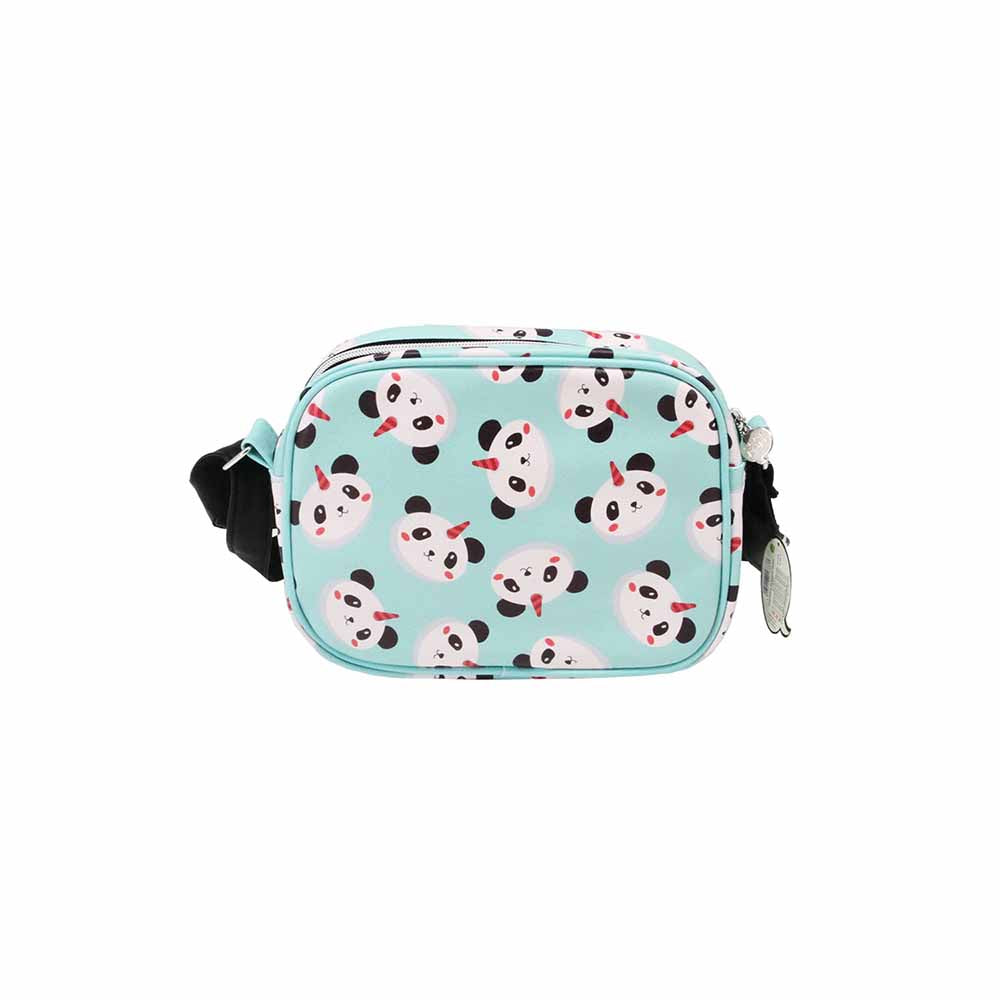 Sac à Bandoulière Rectangulaire Oh My Pop! « Pandicorn Turquesa »