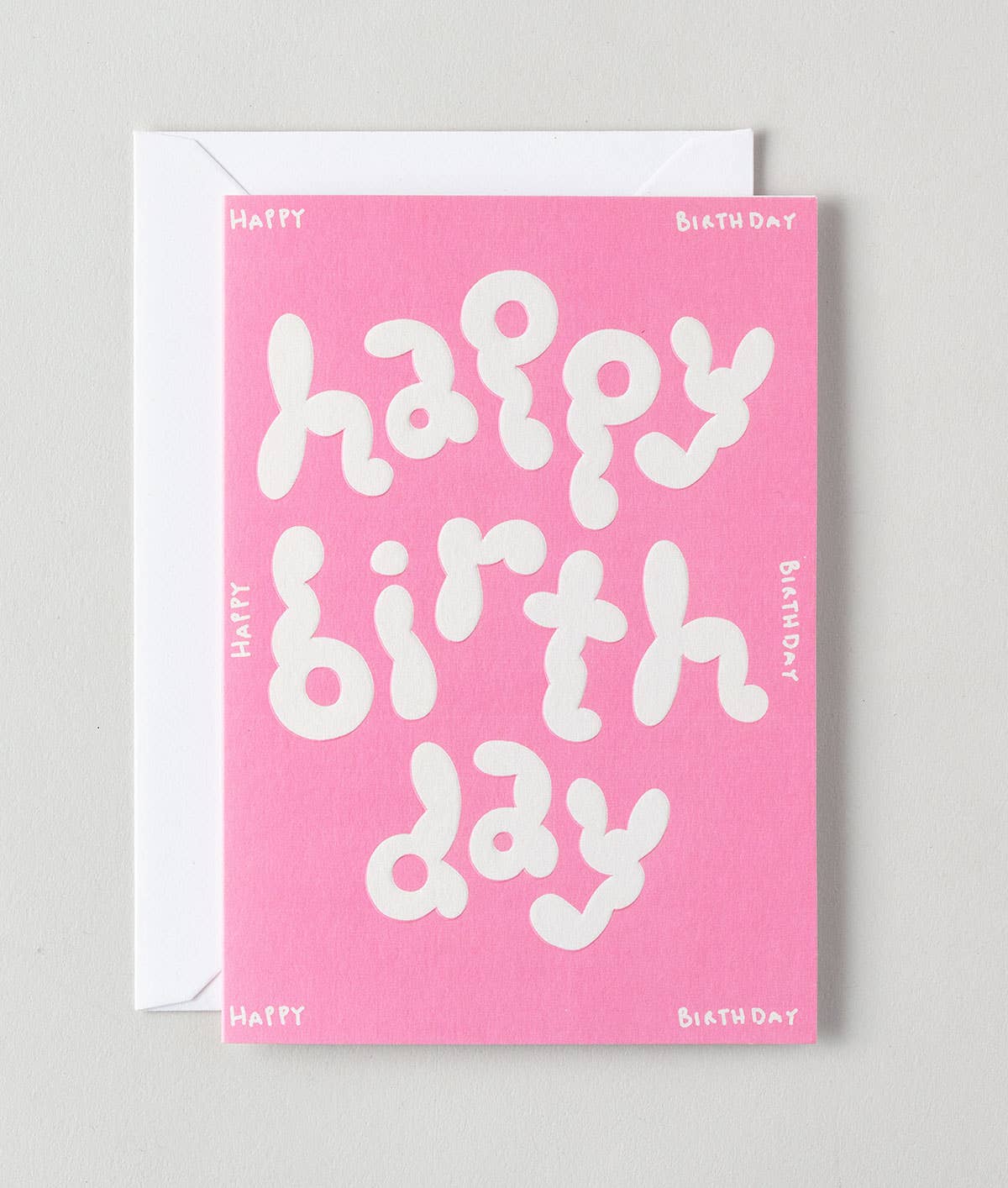 "Happy Birthday" card