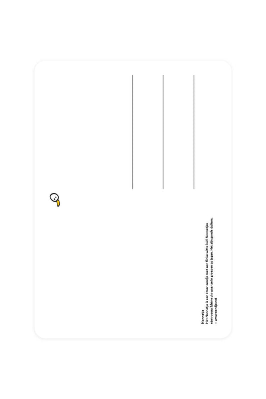 Carte postale avec nonne