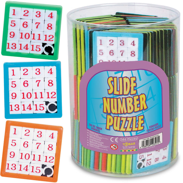 SLIDE NUMBER PUZZLE