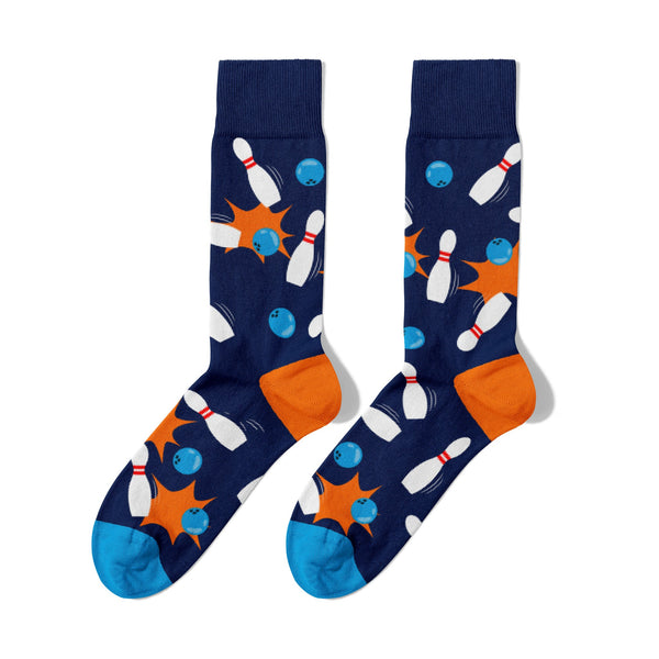 Bowling strike socks