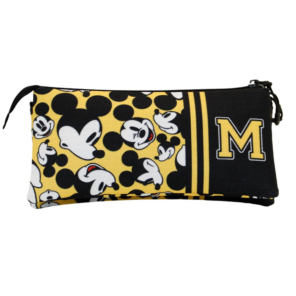 Trousse Triple ECO Disney Mickey Mouse « Yellow »