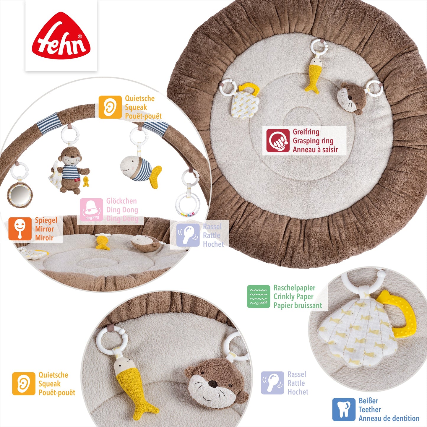 3-D-Activity-Nest Otter Theo