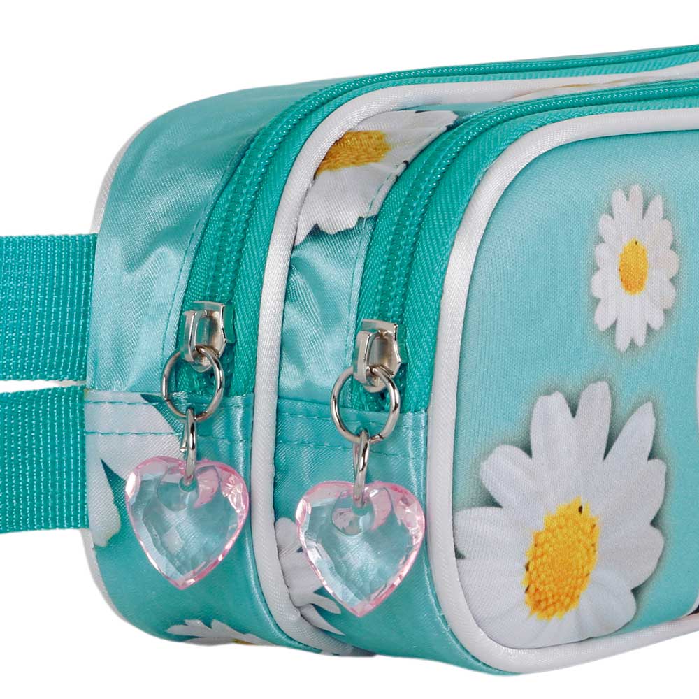 Trousse 3D Double Disney Minnie Mouse « Spring » – Bleu