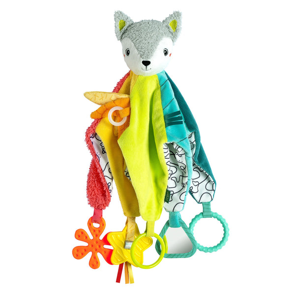 Activity Snuggle Cloth Fox Deluxe