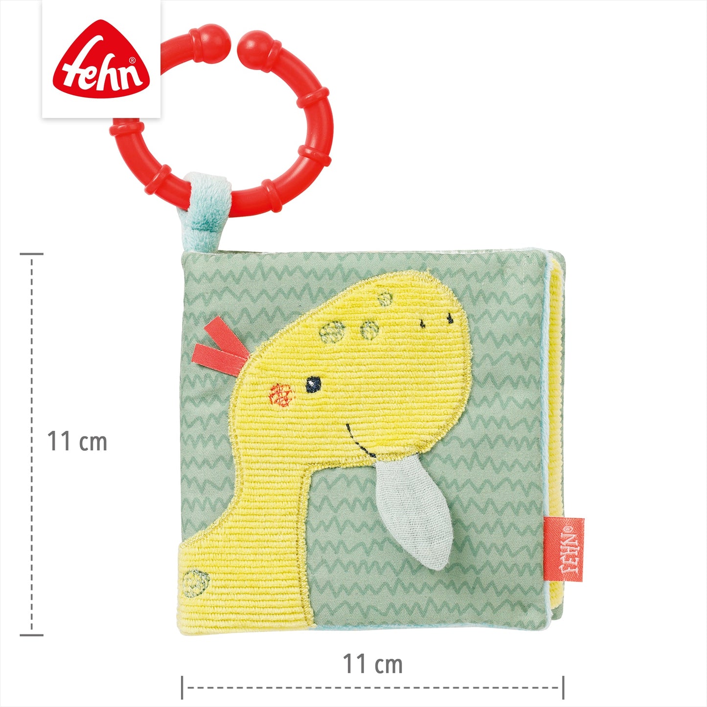 Happy Dino Fabric Book