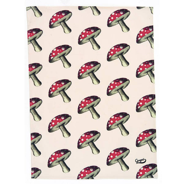 Mushroom Tea Towel