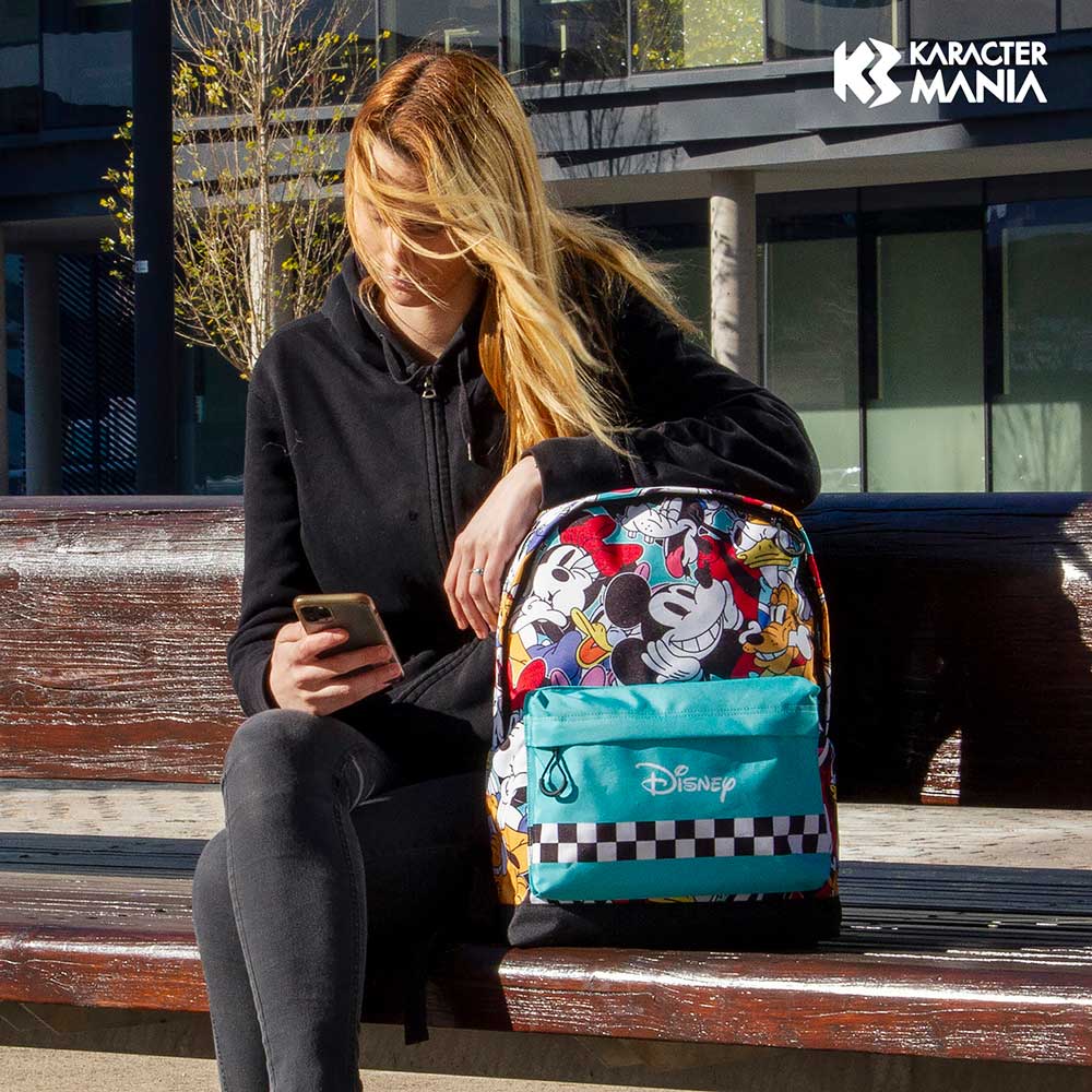 Sac à Dos HS FAN 2.0 Disney Mickey Mouse « Squares »