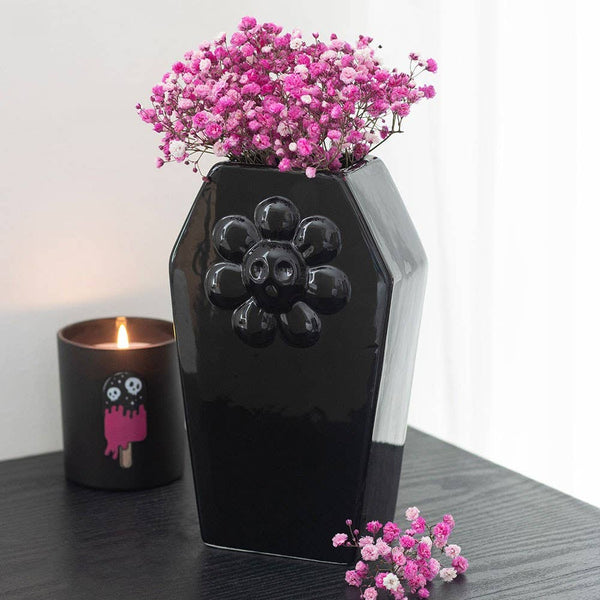 Gothic Coffin Vase