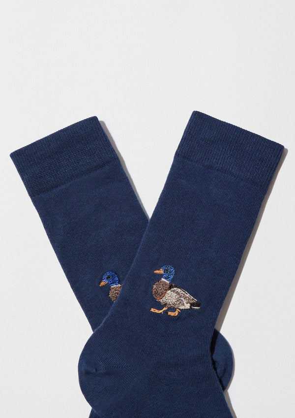 Chaussettes brodées BeDuck