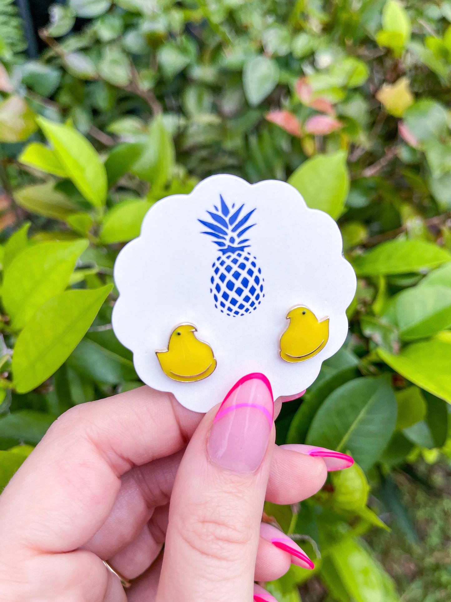 Yellow Chick Earrings