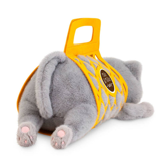 Milo & Millie Plush Toy, Milo the Grey Cat (56 cm) - 0+