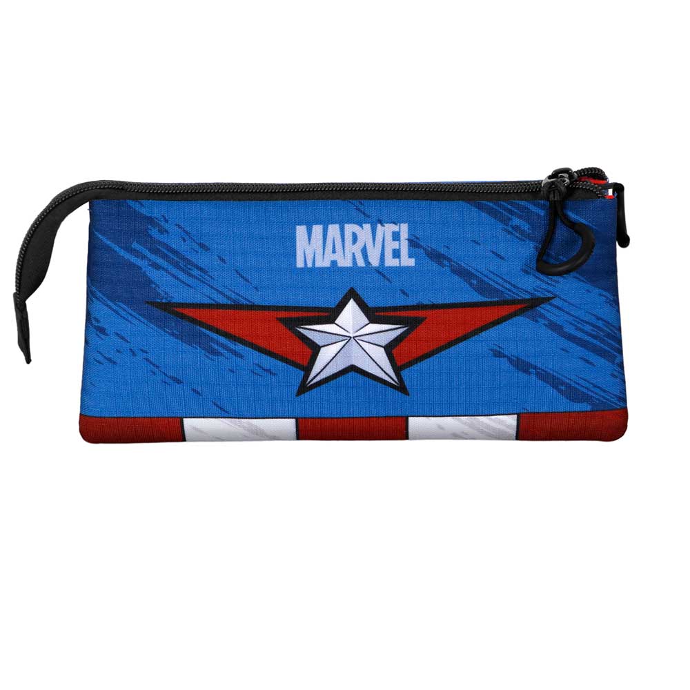 Trousse Triple Marvel Captain America « Gears »