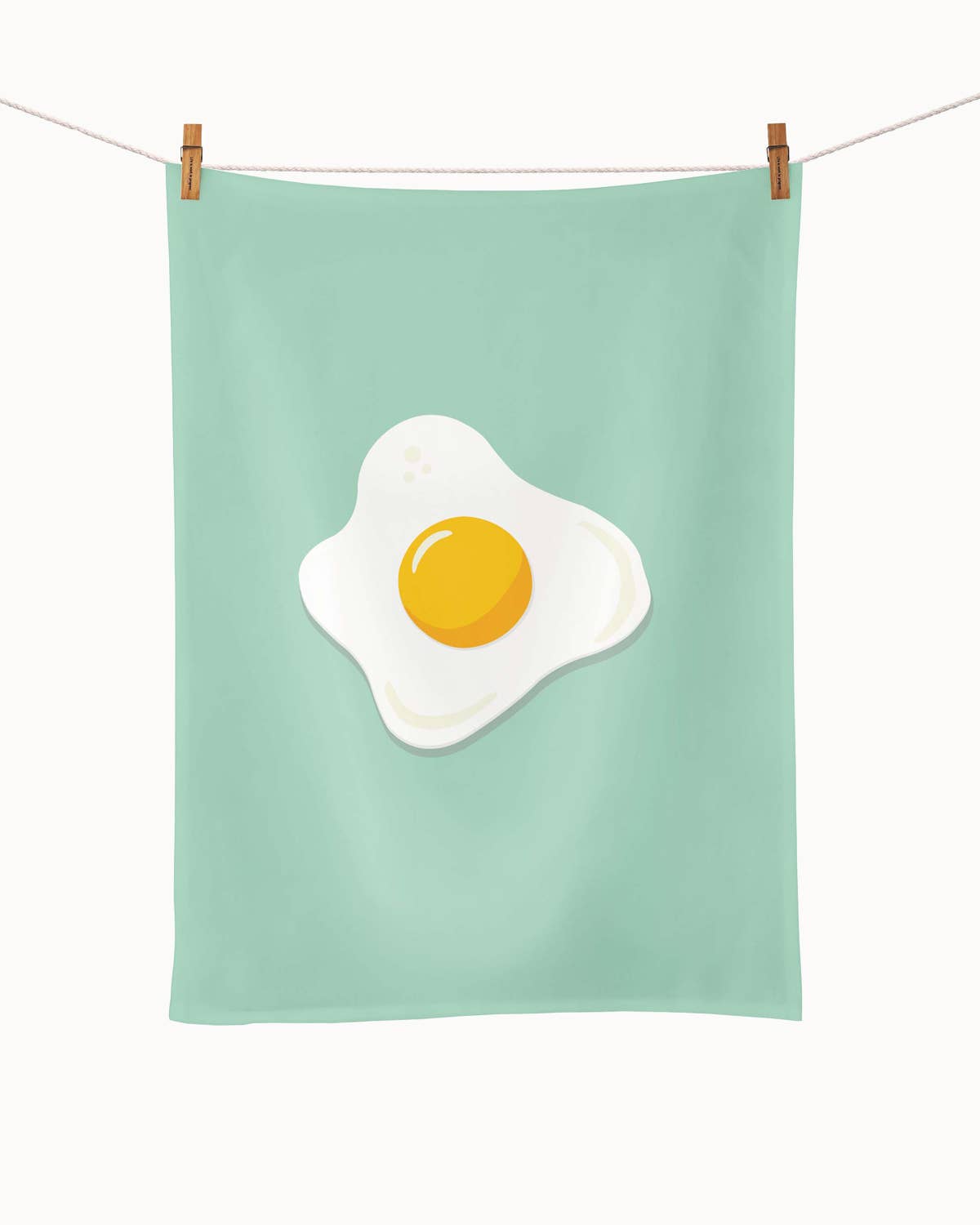 Organic kitchen towel - Sunday breakfast