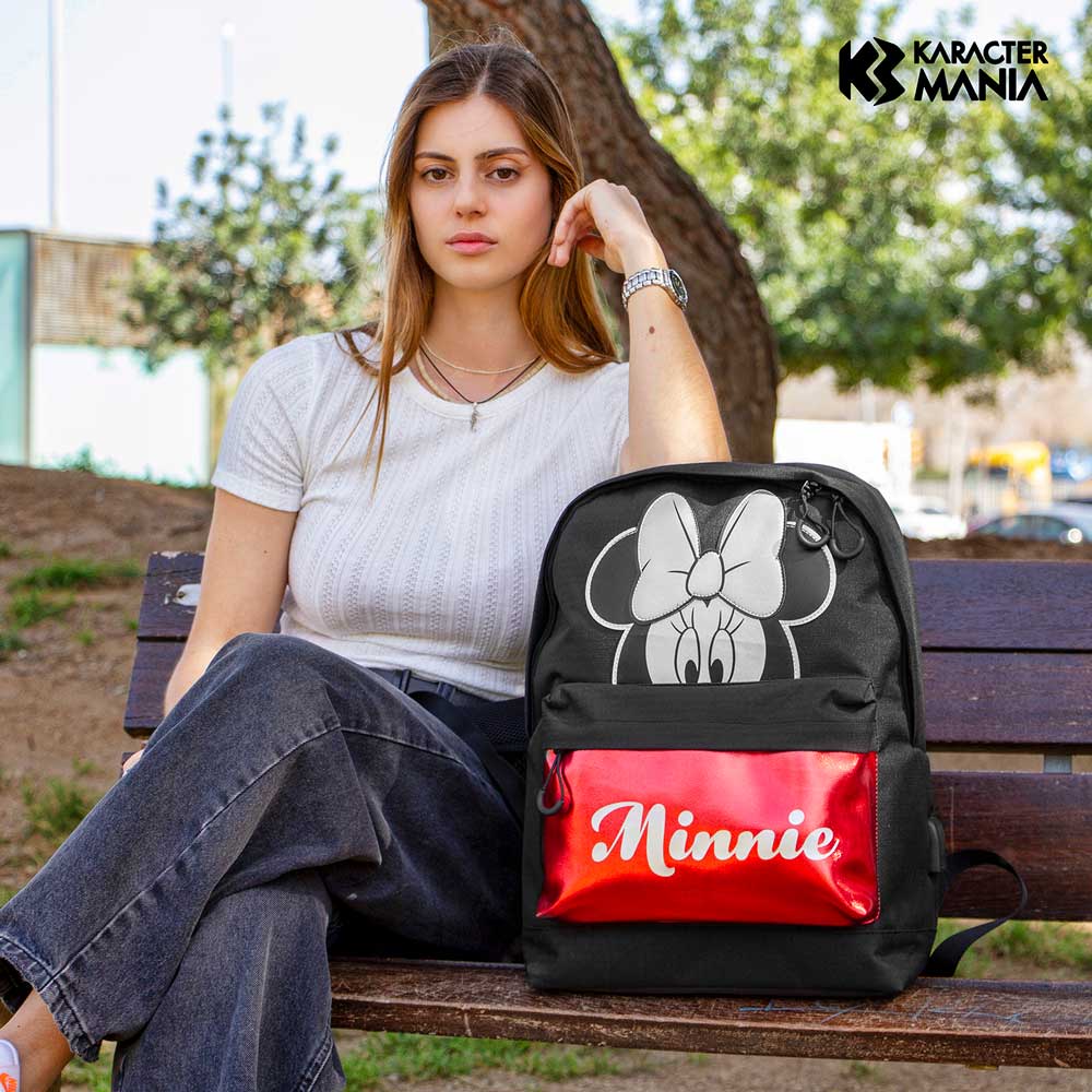 Sac à Dos HS Silver Disney Minnie Mouse « Sparkle »