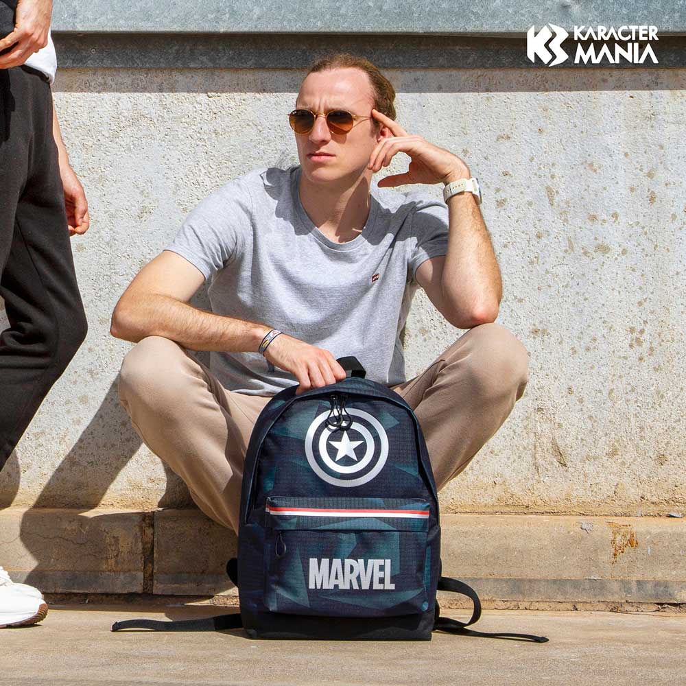 Sac à Dos HS Silver Marvel « Metal »