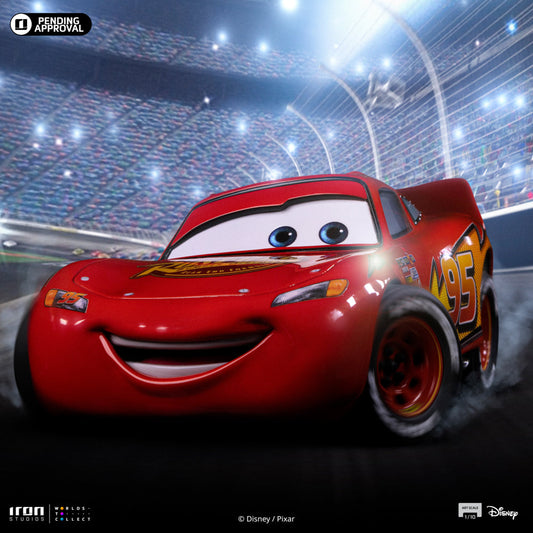 Pre-Order - Lightning McQueen Statue - Cars - Art Scale 1/10 - Iron Studios