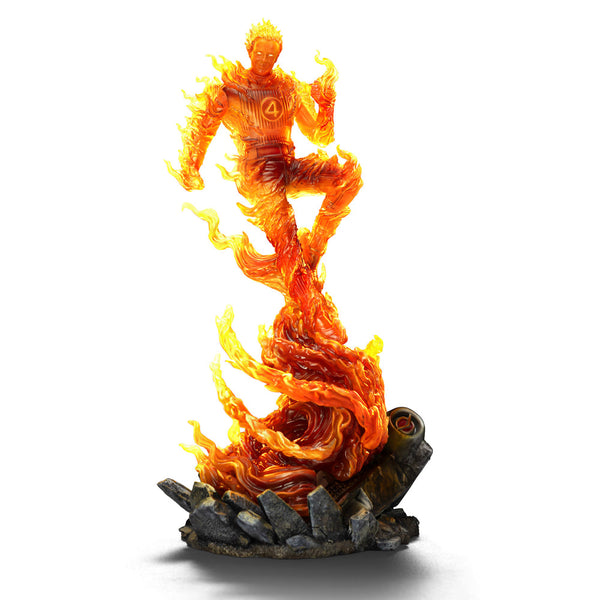 Human Torch Statue - The Fantastic Four: First Steps - Art Scale 1/10