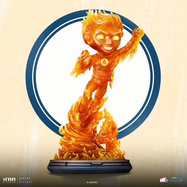 Human Torch Figure - The Fantastic Four: First Steps - Mini Co.