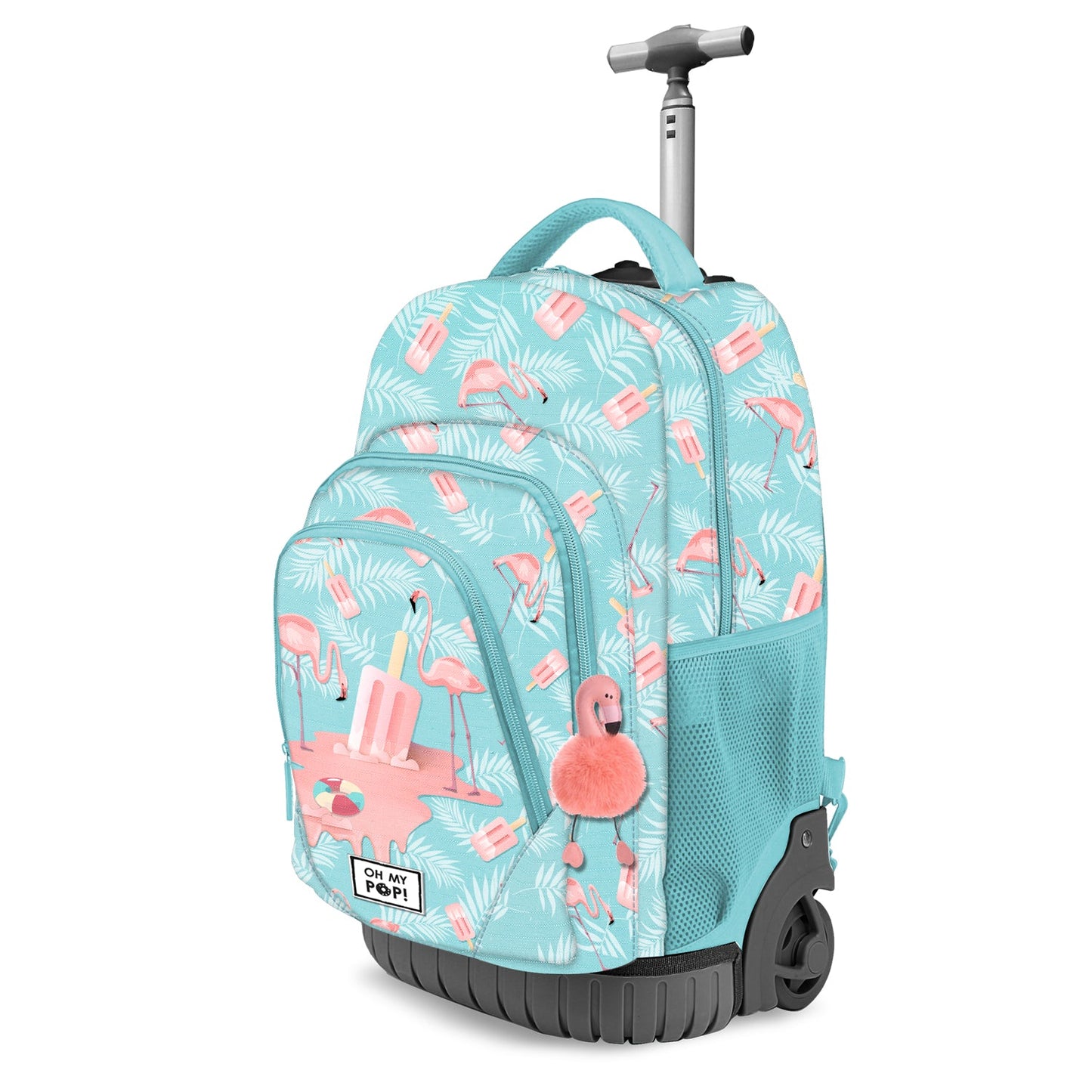 Sac à Dos à Roulettes GTS FAN Oh My Pop! « Ice Flamingo »
