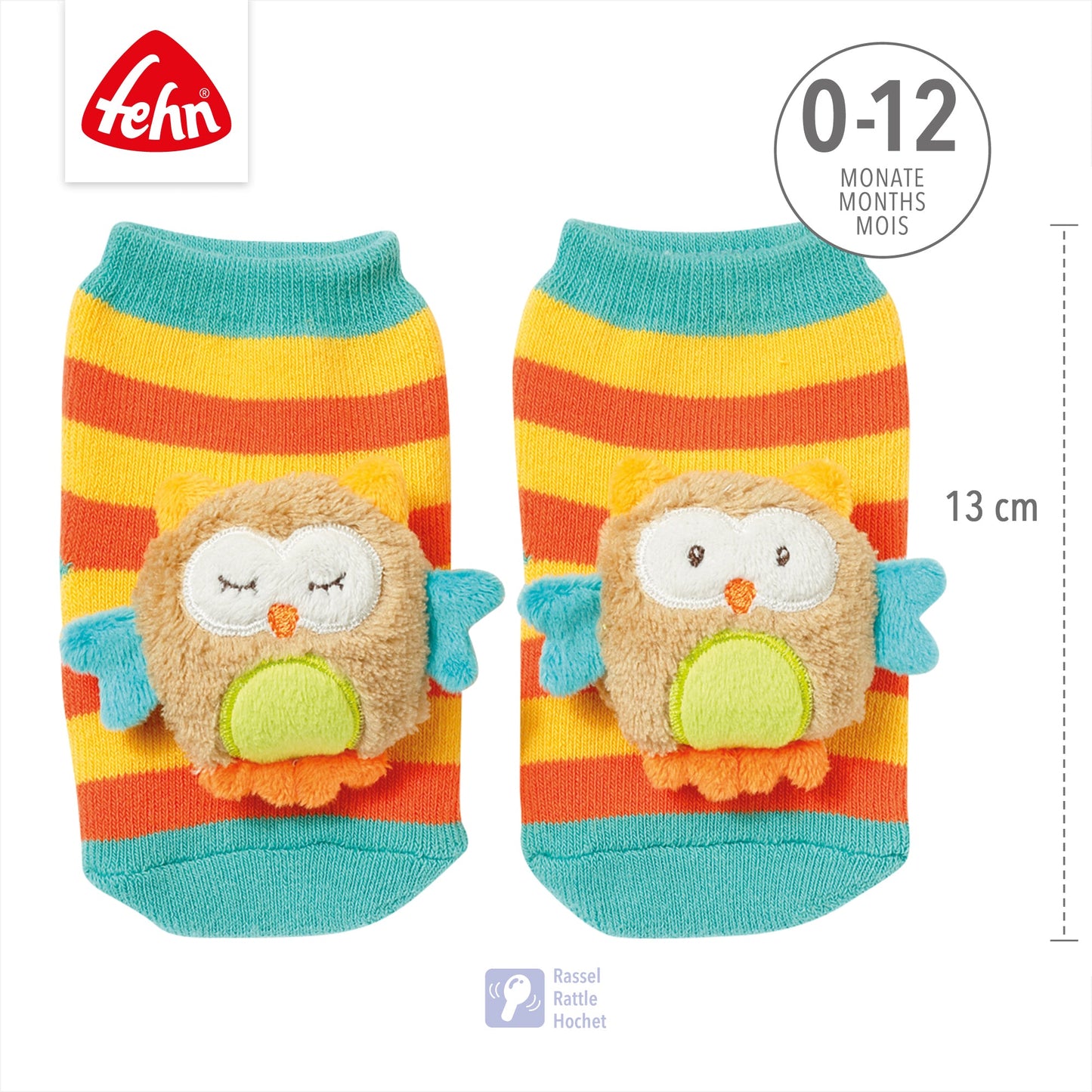 Rasselsocken Eule