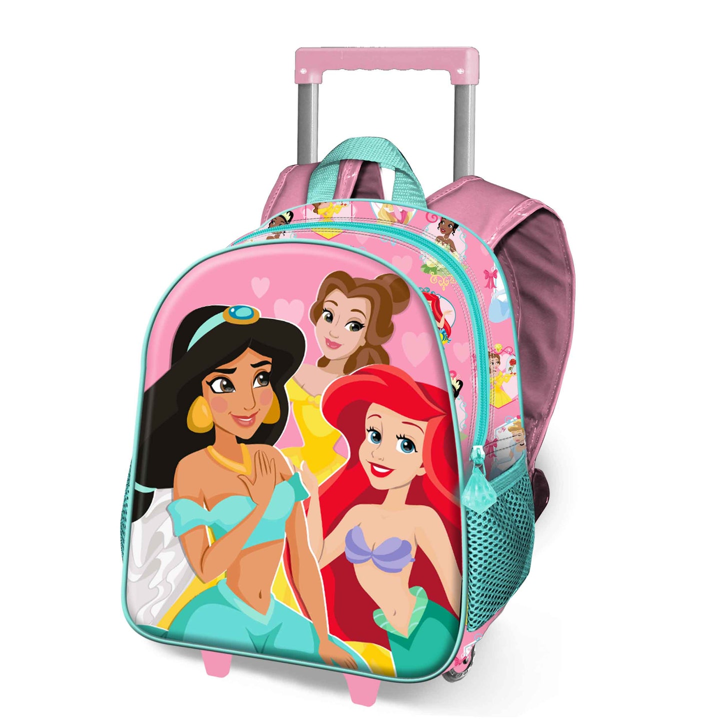 Sac à Dos 3D à Roulettes Petit Disney Princesses « Charm »