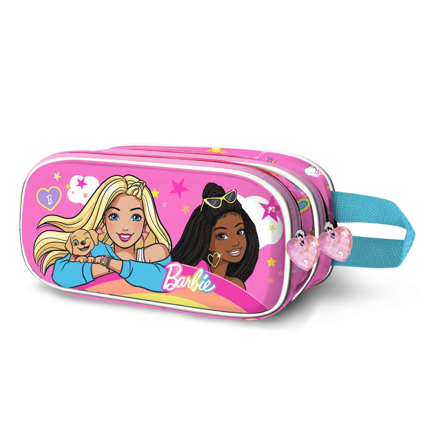 Trousse 3D Double Barbie « Rainbowy »