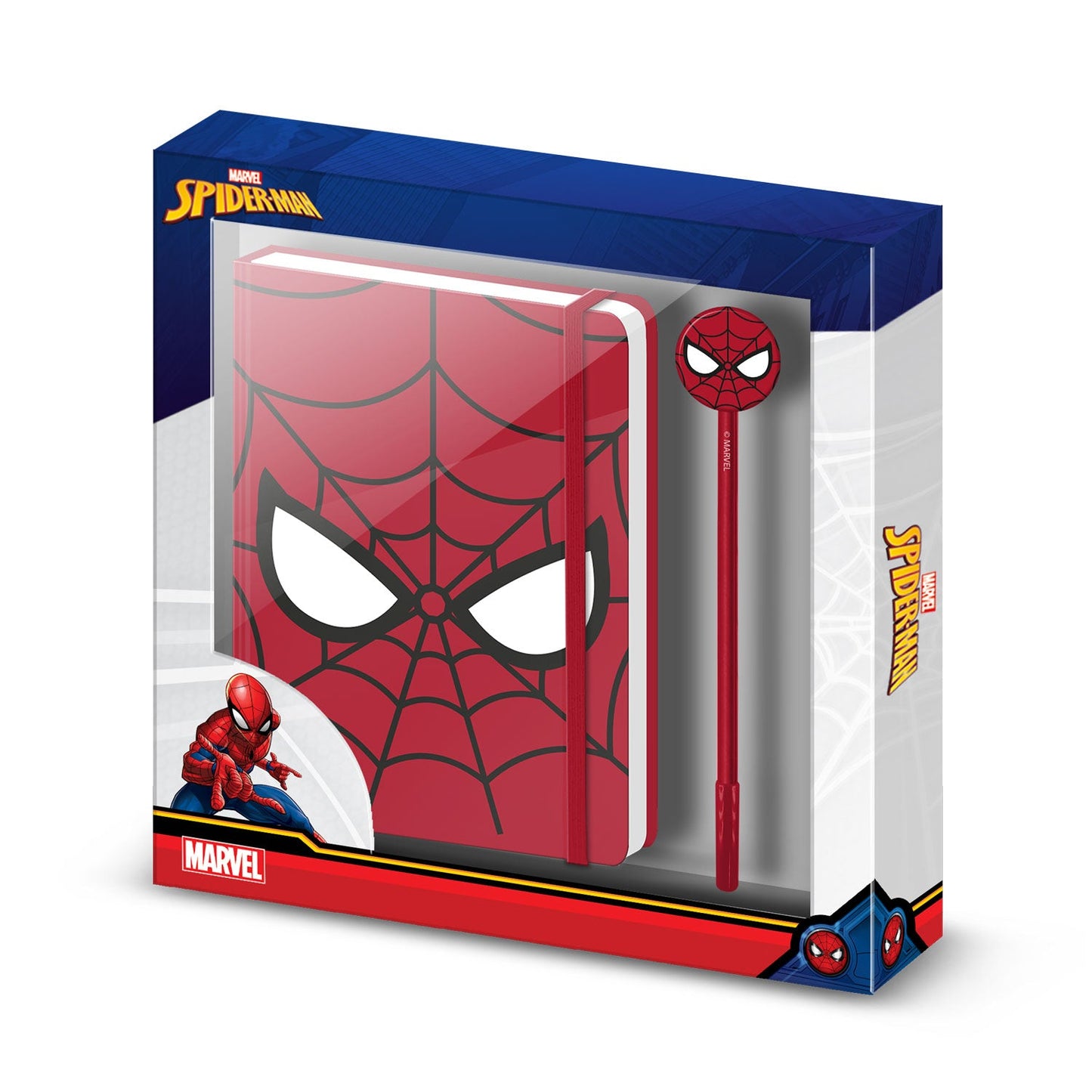 Coffret Journal + Stylo Marvel Spider-Man « Chibi »