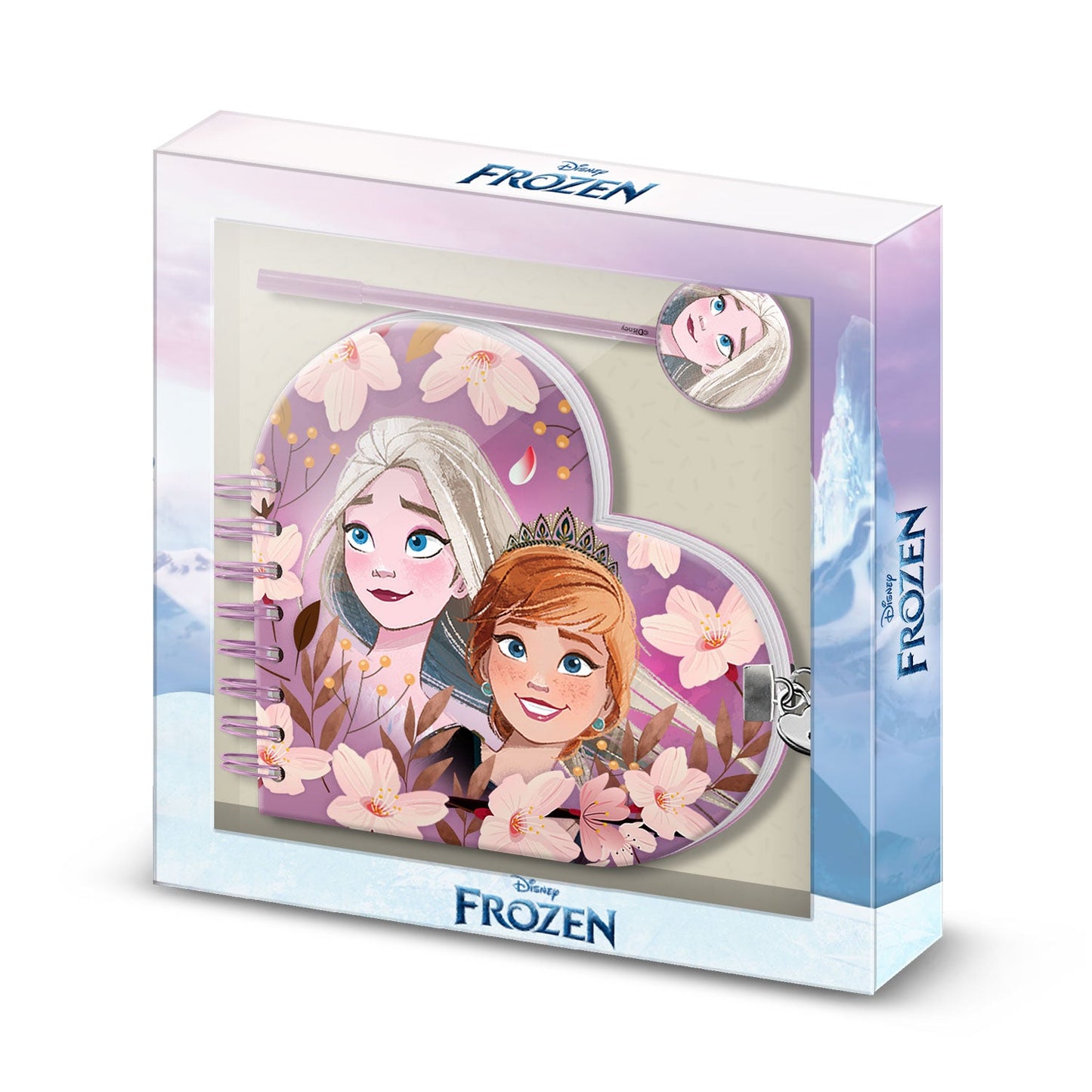 Coffret Journal + Stylo Disney Frozen 2