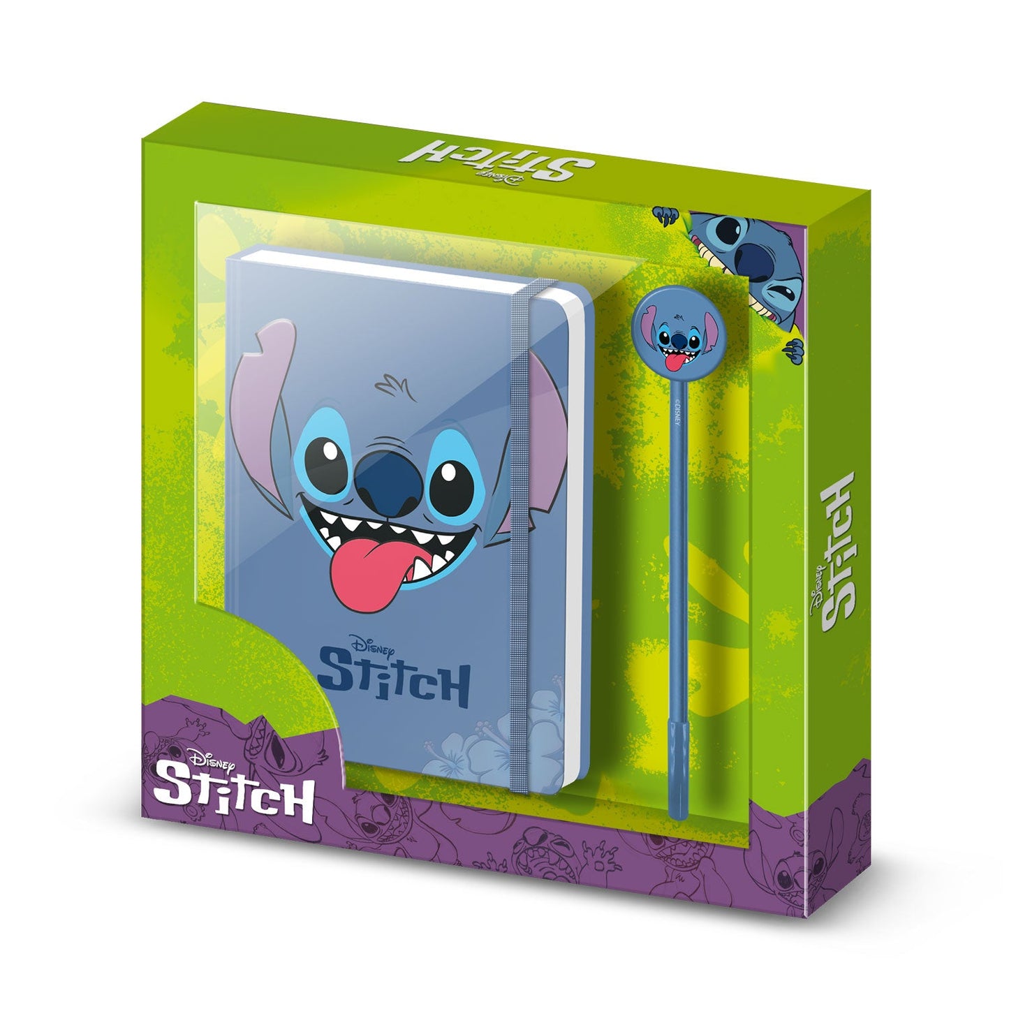 Coffret Journal + Stylo Disney Lilo & Stitch « Face »