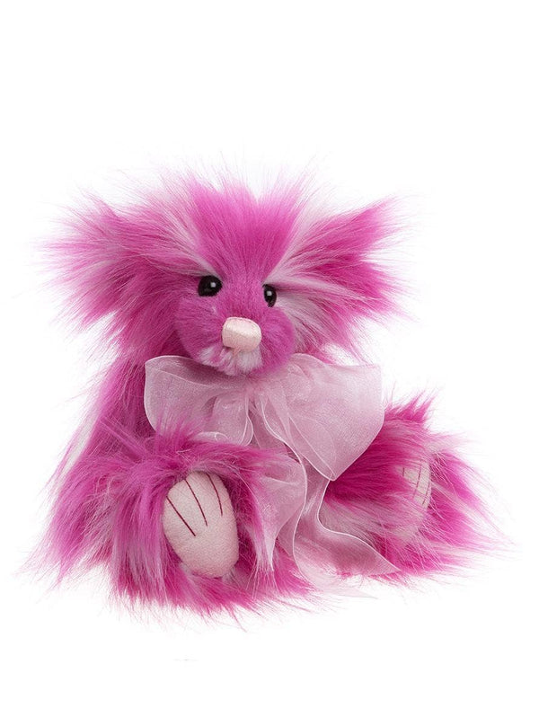 Peluche Ours Cupcake Framboise