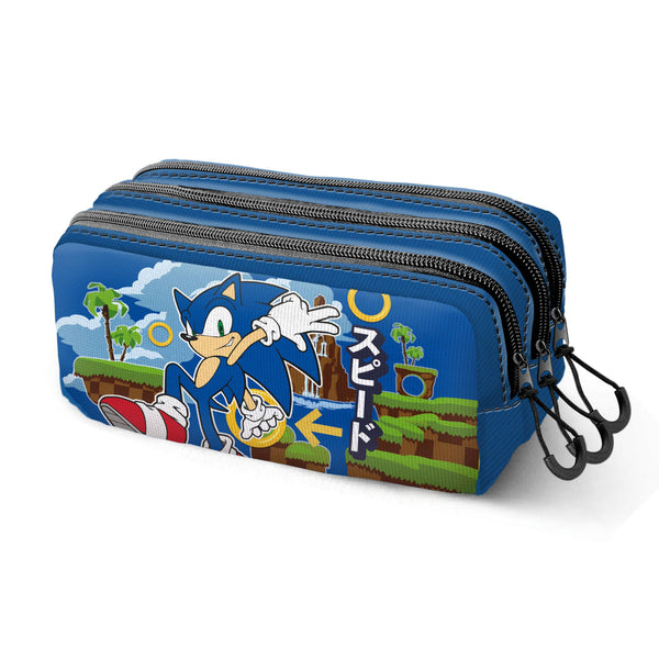 Trousse Triple Trick FAN 2.2 Sonic the Hedgehog « Greenhill »