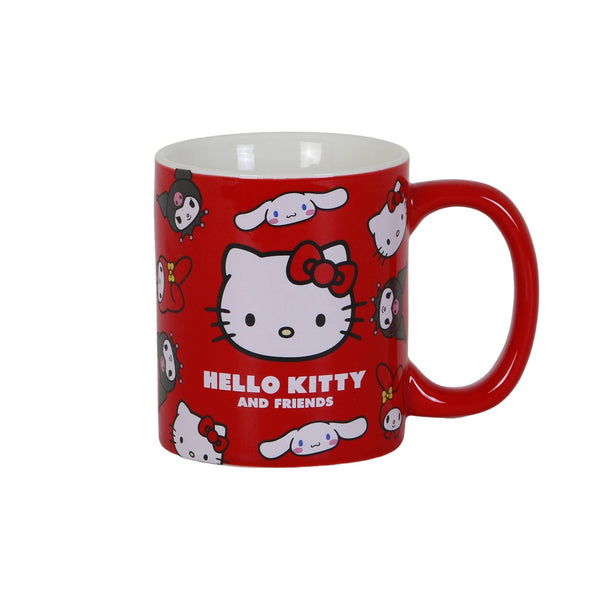 Mug Hello Kitty « Faces » – Rouge