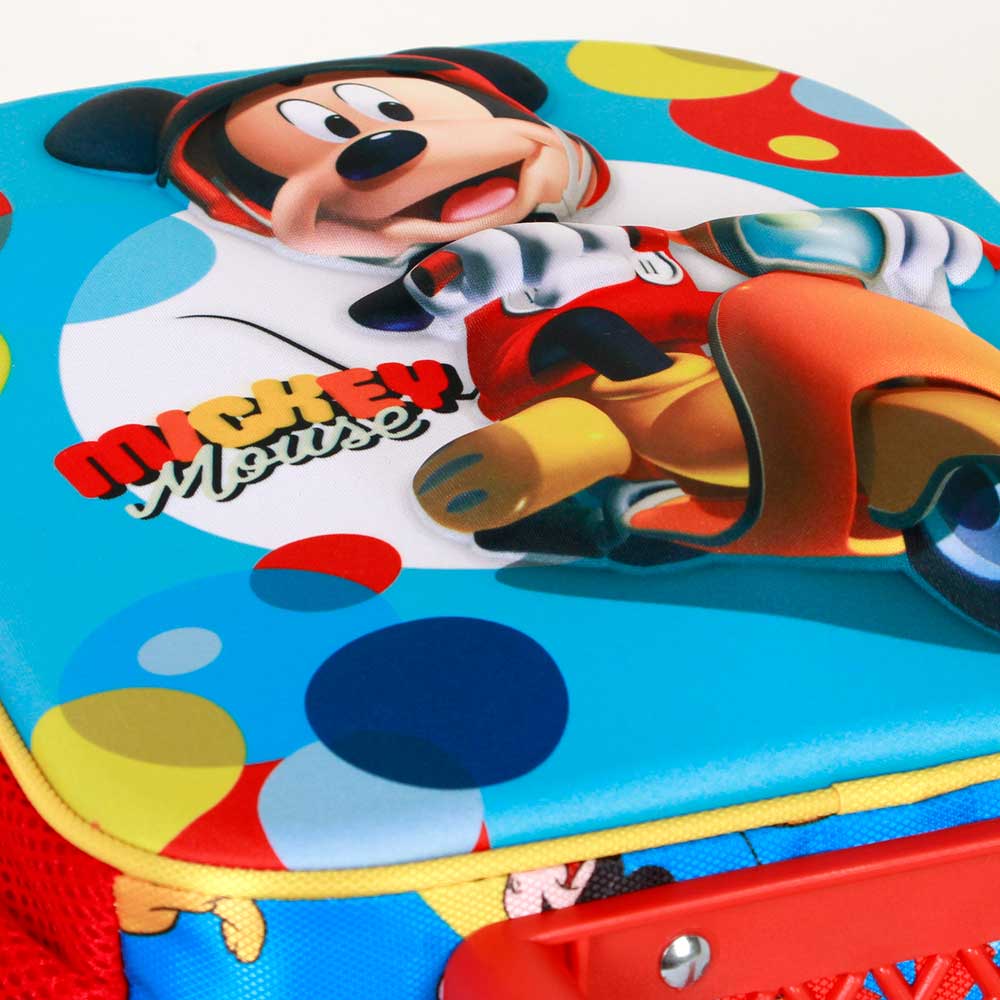 Sac à Dos 3D à Roulettes Petit Disney Mickey Mouse « Scooter »