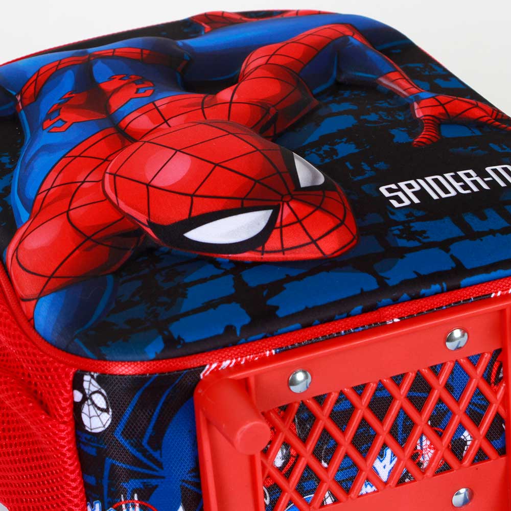 Sac à Dos 3D à Roulettes Petit Marvel Spider-Man « Wall »