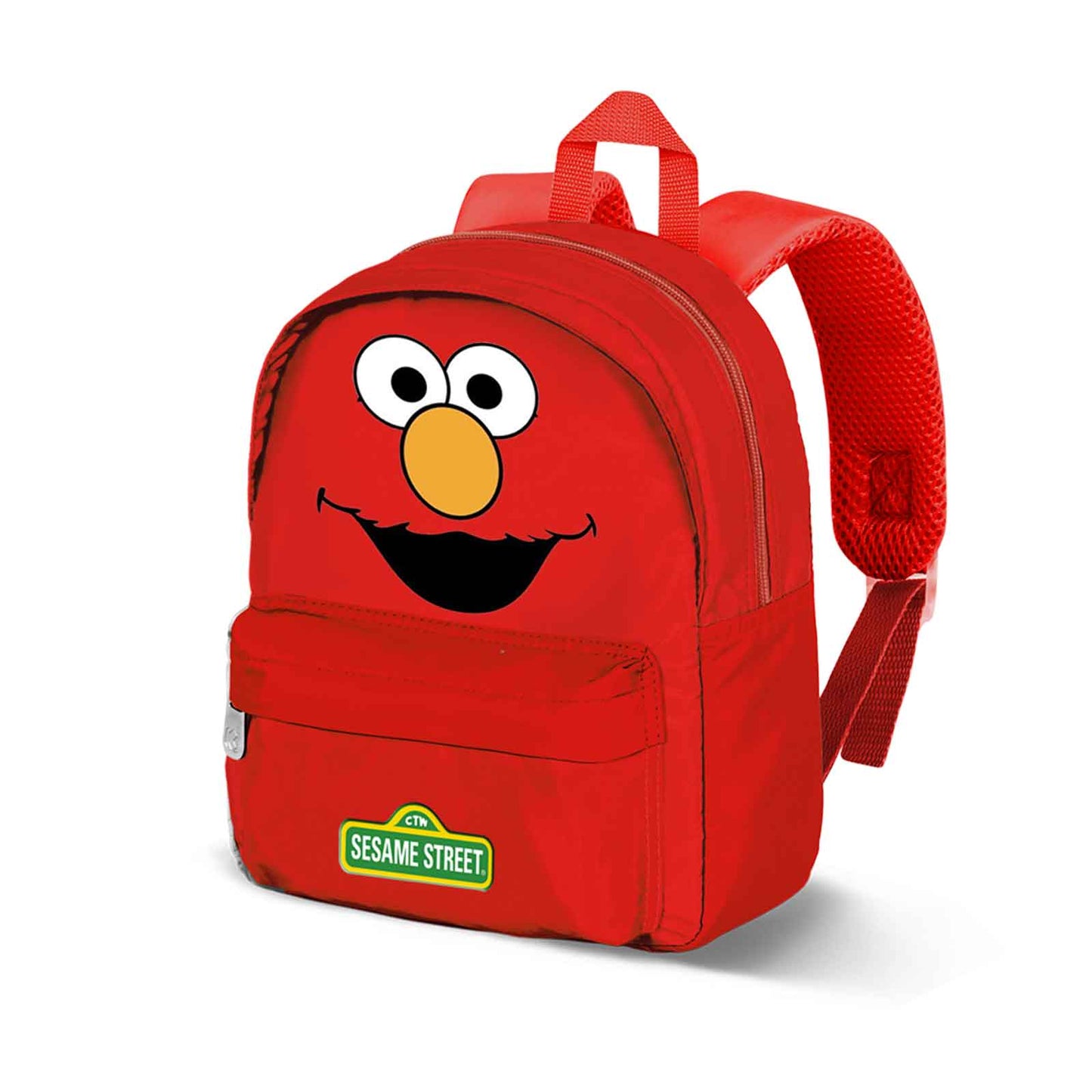 Sac à Dos Préscolaire Joy 1, rue Sésame « Elmo Face »