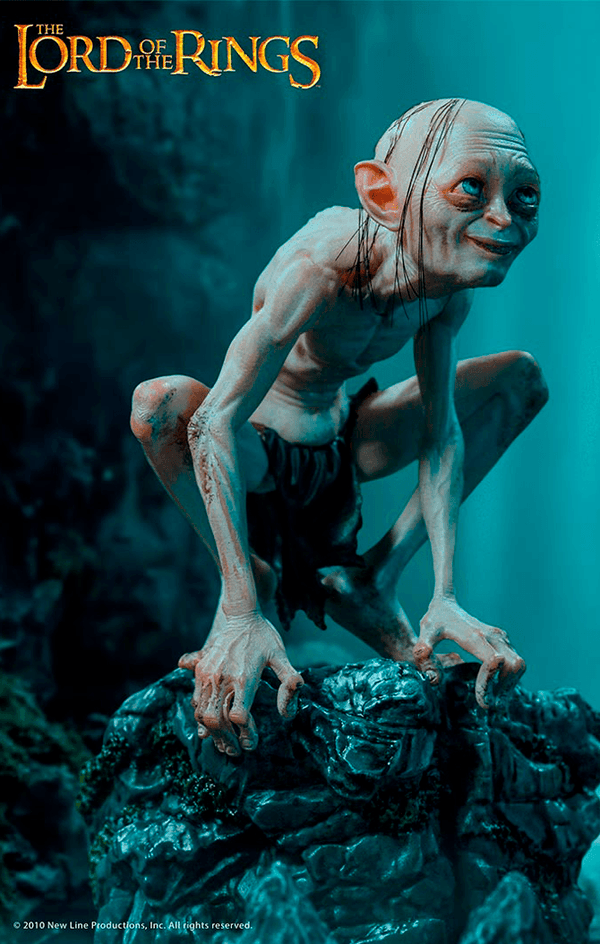 Gollum Statue - The Lord of the Rings - Art Scale 1/10