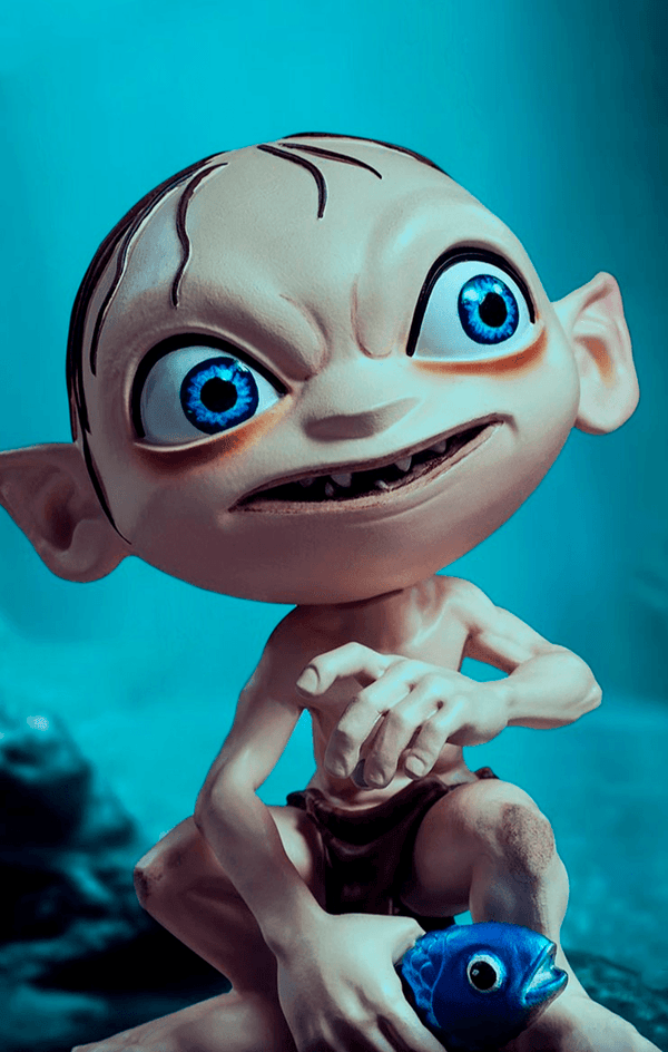 Gollum Figurine - The Lord of the Rings - Mini Co.