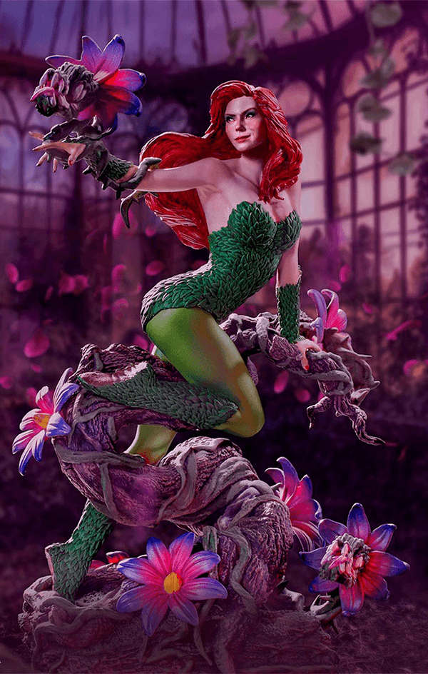 Poison Ivy Statue - Art Scale 1/10 - DC Comics - By Ivan Reis Series #5