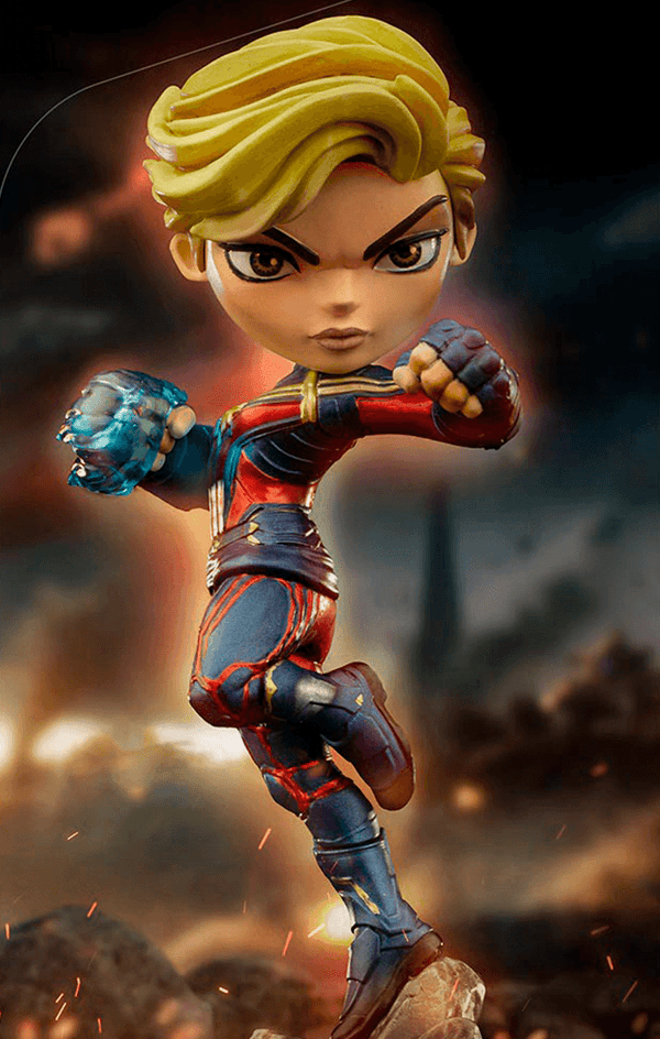 Captain Marvel Figurine - Avengers: Endgame - Mini Co.