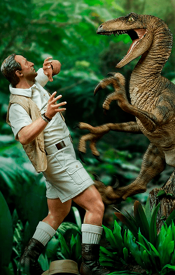 Clever Girl Statue - Jurassic Park - Art Scale 1/10